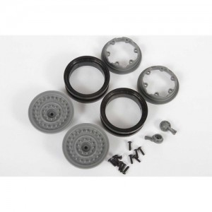 [Axial] AXI43005 1/10 MW19 1.9 BEADLOCK WHEELS, 12MM HEX, GRAY (2) 