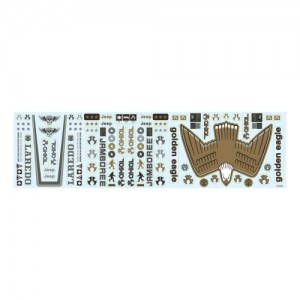 [Axial] AXI-1049 Jeep Heritage Decal Sheet 