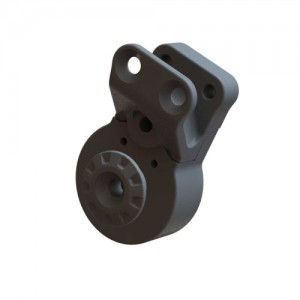 [ARRMA] ARA-3396 HD Direct Mount Servo Saver Black (25T Spline) 