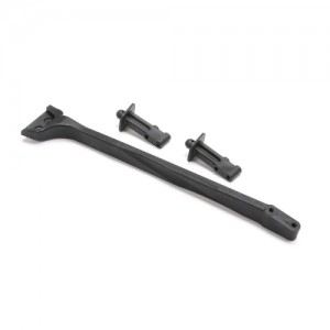 [TEAM LOSI] Rear Chassis Brace, Front Body Posts: 8XTE 
