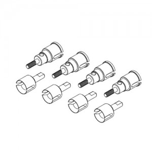 [ROC HOBBY] Wheel Axle/Differential Outdrive(1/18 Ford Bronco EB 25) 