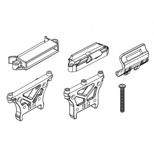 [ROC HOBBY] Front/Rear Shock Tower Set (1/18 Ford Bronco EB) 