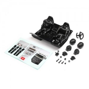 [Axial] AXI-2192 Interior Set, Clear: Gilamon AXP8 