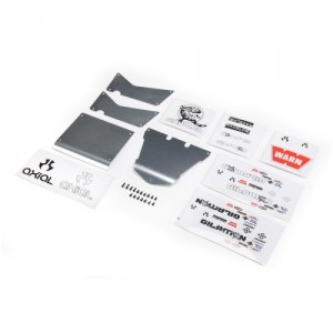 [Axial] AXI-2194 Body Panel Set, Aluminum: Gilamon AXP8 