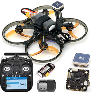 Bee35 �ʼ��� ���� ���� ���� ��� (3.5��ġ �������) + �Ƚ�ȣũ + GPS + TX16S MK3 ������ ���� Ǯ�� / �����Ǹ� 3.5inch Pixhawk Bumpered Ducted Guard Drone