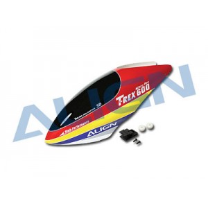[ALIGN] T-Rex600N Painted Canopy (Red) - Bulk 