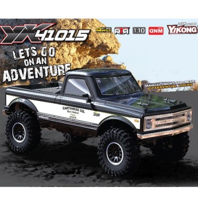 [���ܼ�] YK41015 Black [YK HOBBY] 1:10 YK41015 Pro ROCK Trial �� 4WD Ʈ���̾�RTR LCG ����(����)