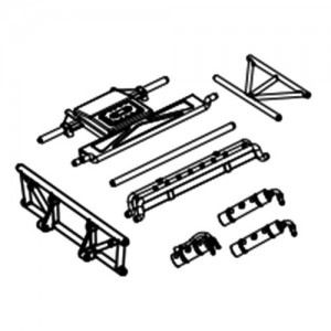 [YK HOBBY] YK26150 Rear of garage 