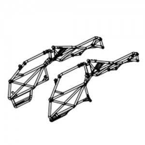 [YK HOBBY] YK26148 Carport left/right 