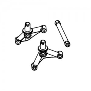 [YK HOBBY] YK26143 carport front support 