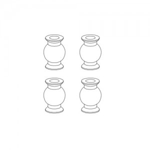 [YK HOBBY] YK26086 Ball head 6.8-8.4 