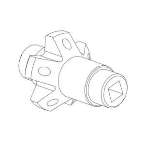 [YK HOBBY] YK26077 vertical shaft holder 