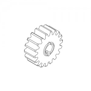 [YK HOBBY] YK26060 Variable-speed gear 18T shaft pin hole 