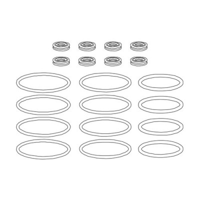 [���ܼ�] YK26030 [YK HOBBY] YK26030 shock absorber sealing ring assembly