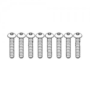 [YK HOBBY] YK80098 Button Head Tap Screw M4-20 