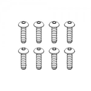 [YK HOBBY] YK80097 Button Head Tap Screw M4-16 