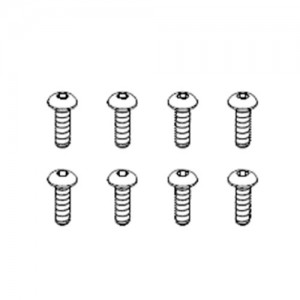 [YK HOBBY] YK80093 Button Head Tap Screw M3-10 