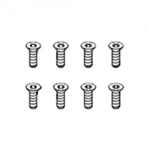 [YK HOBBY] YK80081 Flat Head Screw M2.5-6 