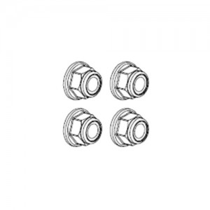 [YK HOBBY] YK80076 Flange Nut M8 