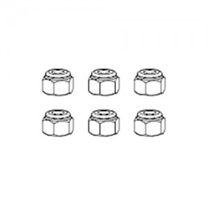 [YK HOBBY] YK80075 Nylon Nut M3 