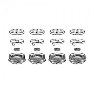 [YK HOBBY] YK80044 Shock Parts Set 