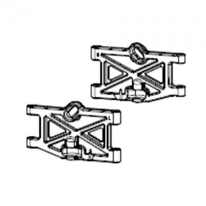 [YK HOBBY] YK80001 Rear Lower Suspension Arm L/R 
