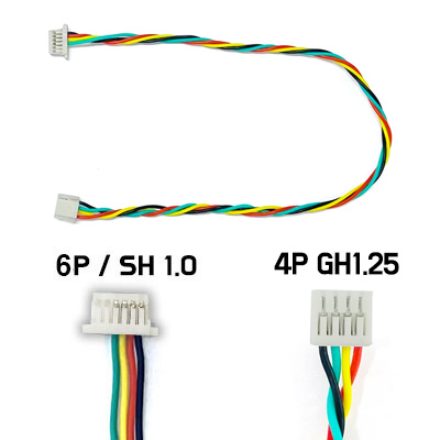[���ܼ�] MI-AIO-KOA MicoAir AIO FC �� GH1.25 4P �ھƿ����� �ڷ���Ʈ�� to UART ���̺�