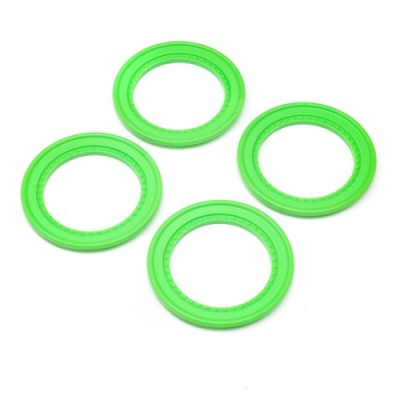 [���ܼ�] LOS-1820 [TEAM LOSI] Snap-in Beadlock Rings, Green (4): LMT 2.0