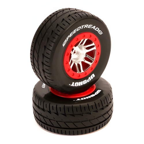 [���ܼ�] DYN5133 [DYNAMITE] MTD SpeedTreads Upshot SC Tire SLHR,4X4F/R,ECX(2)