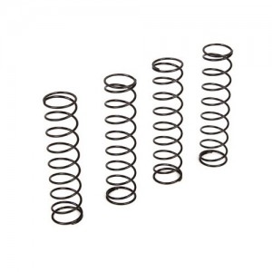 [ECX RC] Shock Spring, Black, Set (4): 1:10 4wd All 