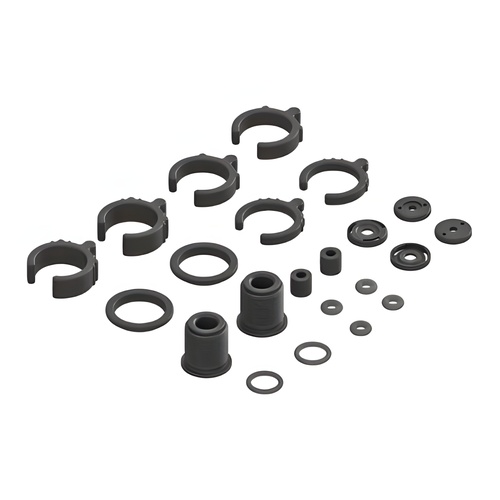 [���ܼ�] ARAC8940 [ARRMA] AR330451 Composite Shock Parts/O-Ring Set (2)