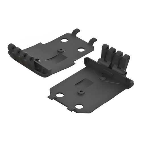 [���ܼ�] ARAC9260 [ARRMA] AR320401 F/R Lower Skidplate (2) 4x4 Granite MEGA