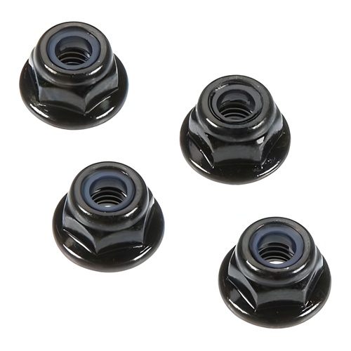 [���ܼ�] ARAC9810 [ARRMA] AR708001 Flange Lock Nuts 4mm (4)