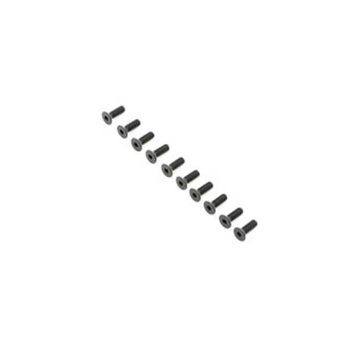 [���ܼ�] TLR255013 [TEAM LOSI] Flat Head Screws, M4x12mm (10)