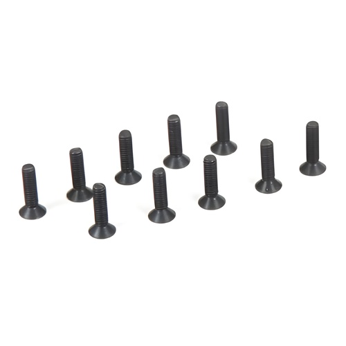 [���ܼ�] TLR235007 [TEAM LOSI] Flat Head Screws, M2.5x10mm (10)