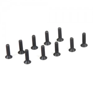[TEAM LOSI] Flat Head Screws, M2.5x10mm (10) 