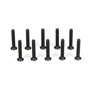 [TLR Racing] Flathead Screw, M3x20mm (10) 
