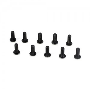 [TLR Racing] Button Head Screws, M3x8mm (10) 