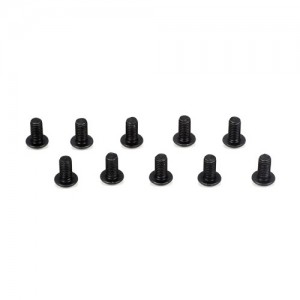 [TLR Racing] Button Head Screws, M3x6mm (10) 