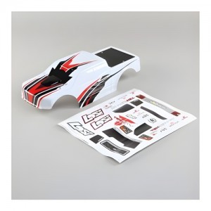 [TEAM LOSI] Body Set, Painted, White: TENACITY MT �׳���Ƽ ���� �ٵ�(�����Ϸ�) 