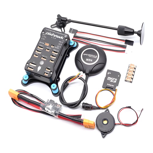 [���ܼ�] PX248 [PX4, Ardupilot] �Ƚ�ȣũ V2.4.8 32��Ʈ ���� ��Ʈ�ѷ� + LED + NEO 8M GPS ��Ʈ (KC ����) - ����