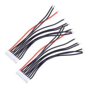 ���͸� �뷱�� Ŀ���� ���̺� 8���� (29.6V, 2����) 2.54XH 22AWG Silicon Wire 14CM 8S Balance Cable