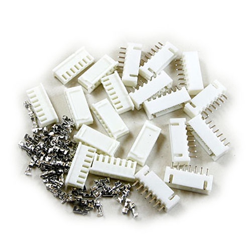 [���ܼ�] BLHM-7 7-Pin / 6S Balance Charging Connector HM-7 (JST XH 2.54mm / 10��)