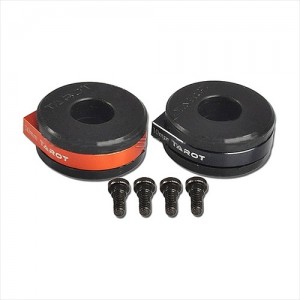 [TR] IRON-MAN 680PRO/690S CF Common Rail Mounting System (Orange/Black/10mm) 