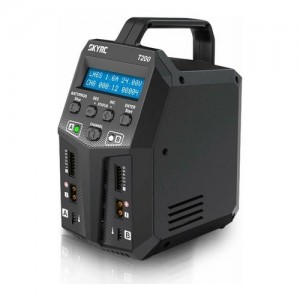 [SKYRC] T200 200W 12A AC/DC DUAL ������ ������ (2�� ���� ���� / �޼�) - KC���� AC/DC 100W x2