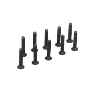 [TLR Racing] Flat Head Screws, M3x18mm (10) 