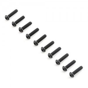 [TLR Racing] Button Head Screws, M2.5x10mm (10) 