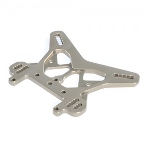 [TLR Racing] Rear Shock Tower, Aluminum: 8X 