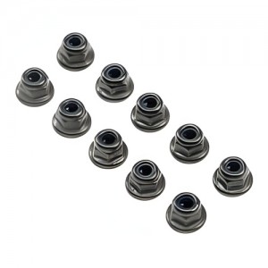 [TLR Racing] M3 Flanged Lock Nuts (10) 