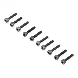 [TLR Racing] Cap Head Screws, M2x10mm (10) 
